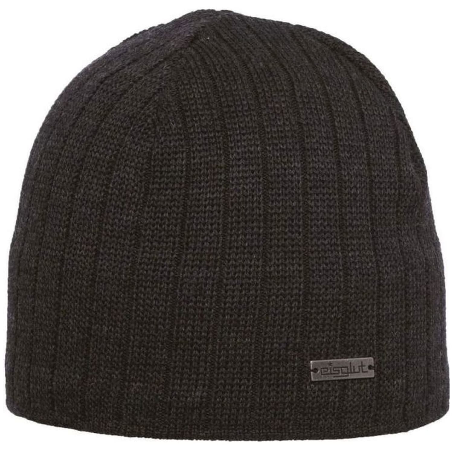 Eisglut Texg Merino Herren Mütze, grau, Gr. Einheitsgröße