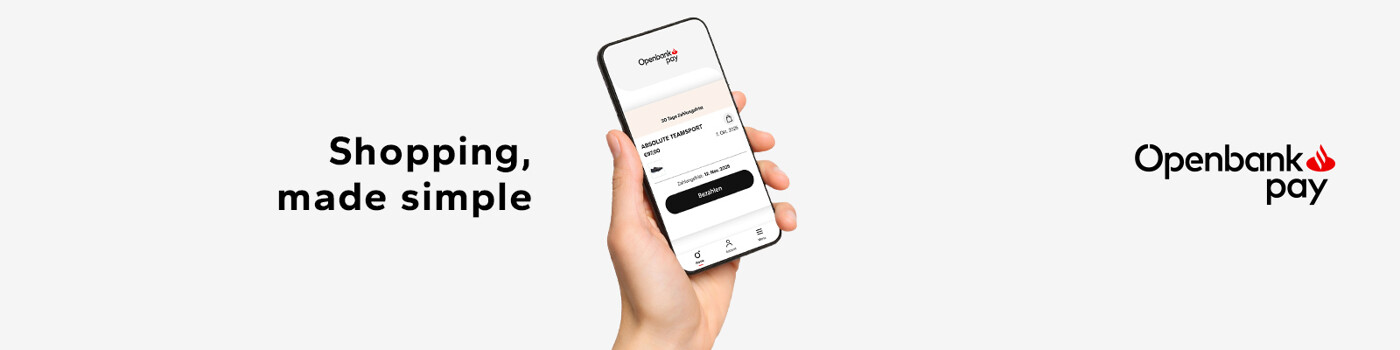 Purchase on account banner Openbank Pay
