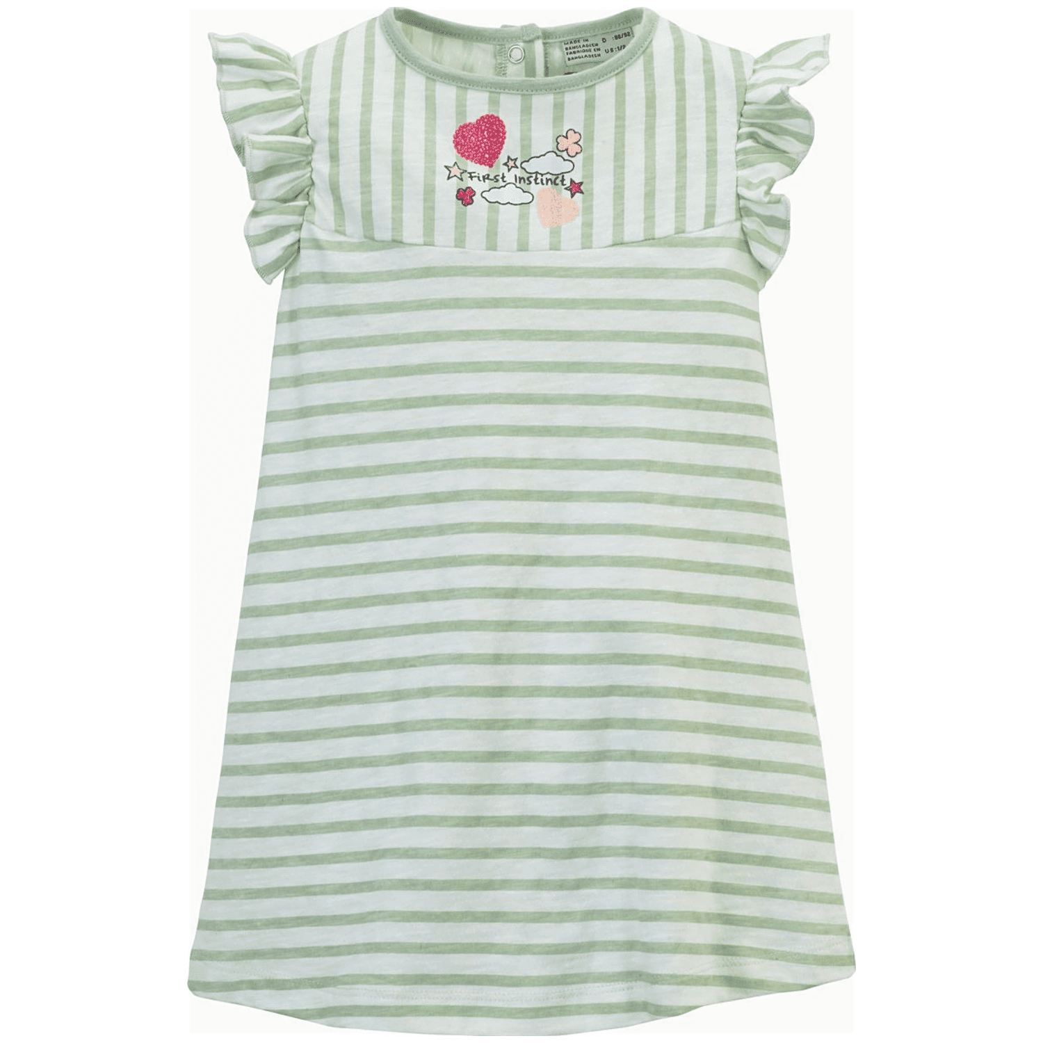 First Instinct Fis 6 S Kinder Kleid, türkis, Gr. 68