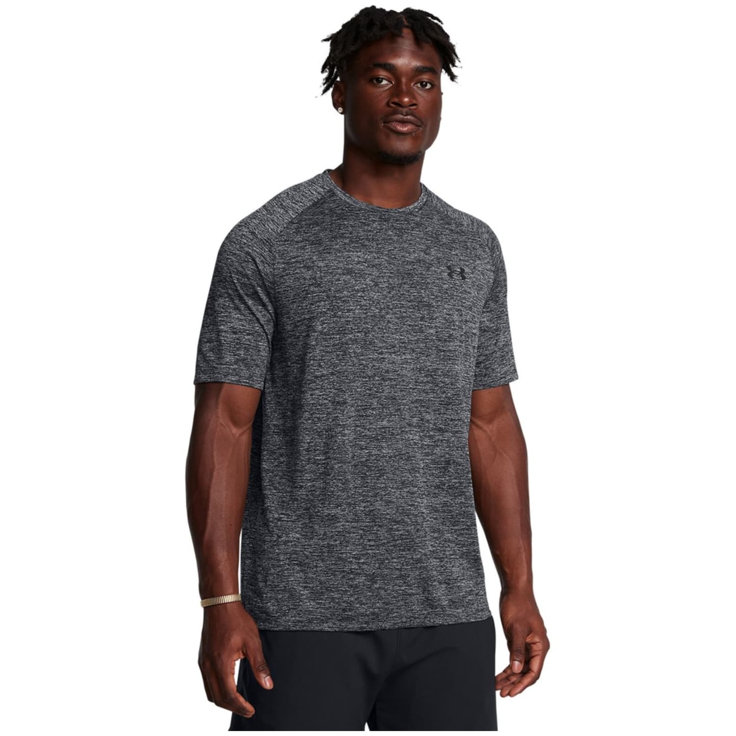 Under Armour UA Tech 2.0 Tee Herren T-Shirt, schwarz, Gr. M