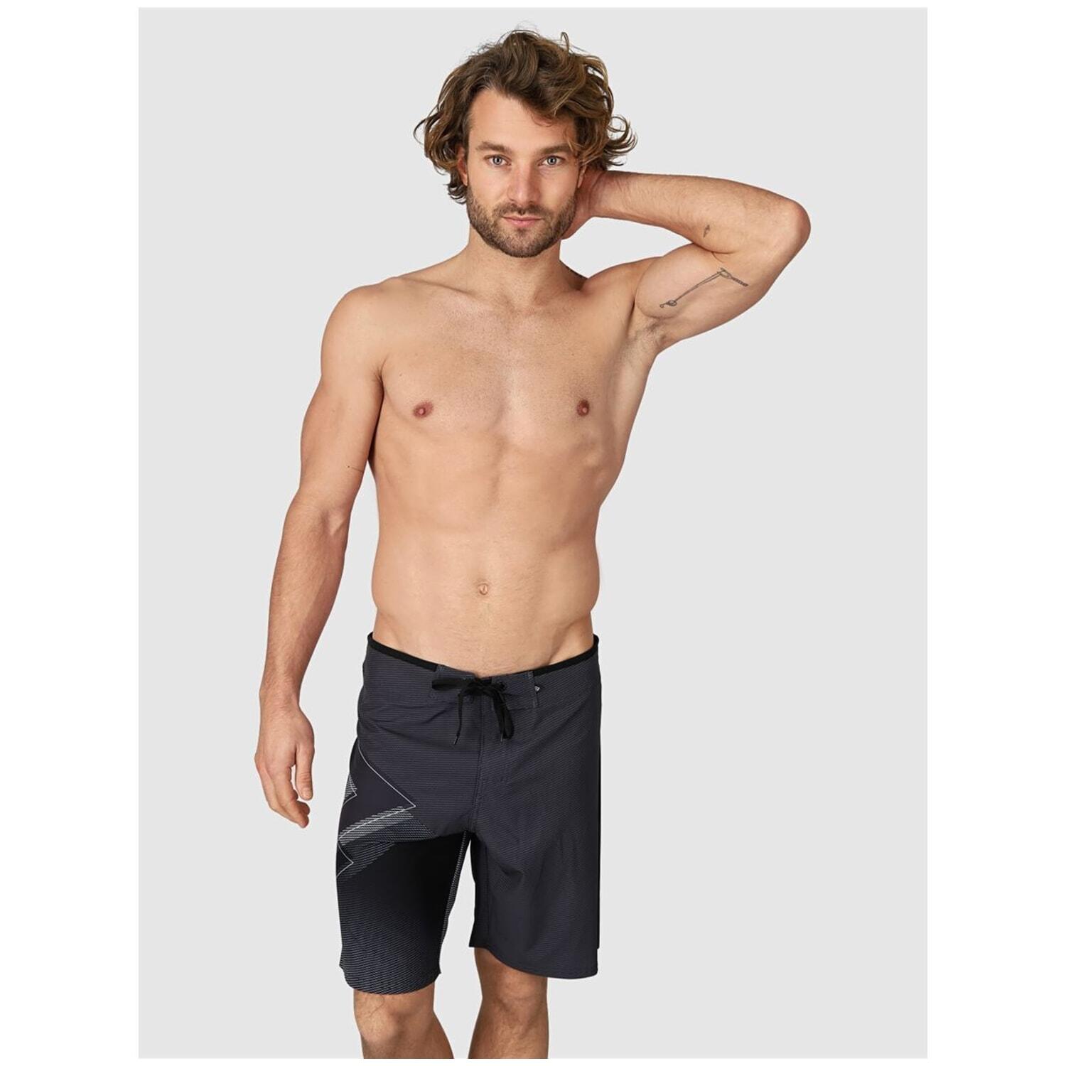 Brunotti Weston-PP Herren Bermuda Shorts, schwarz, Gr. 31