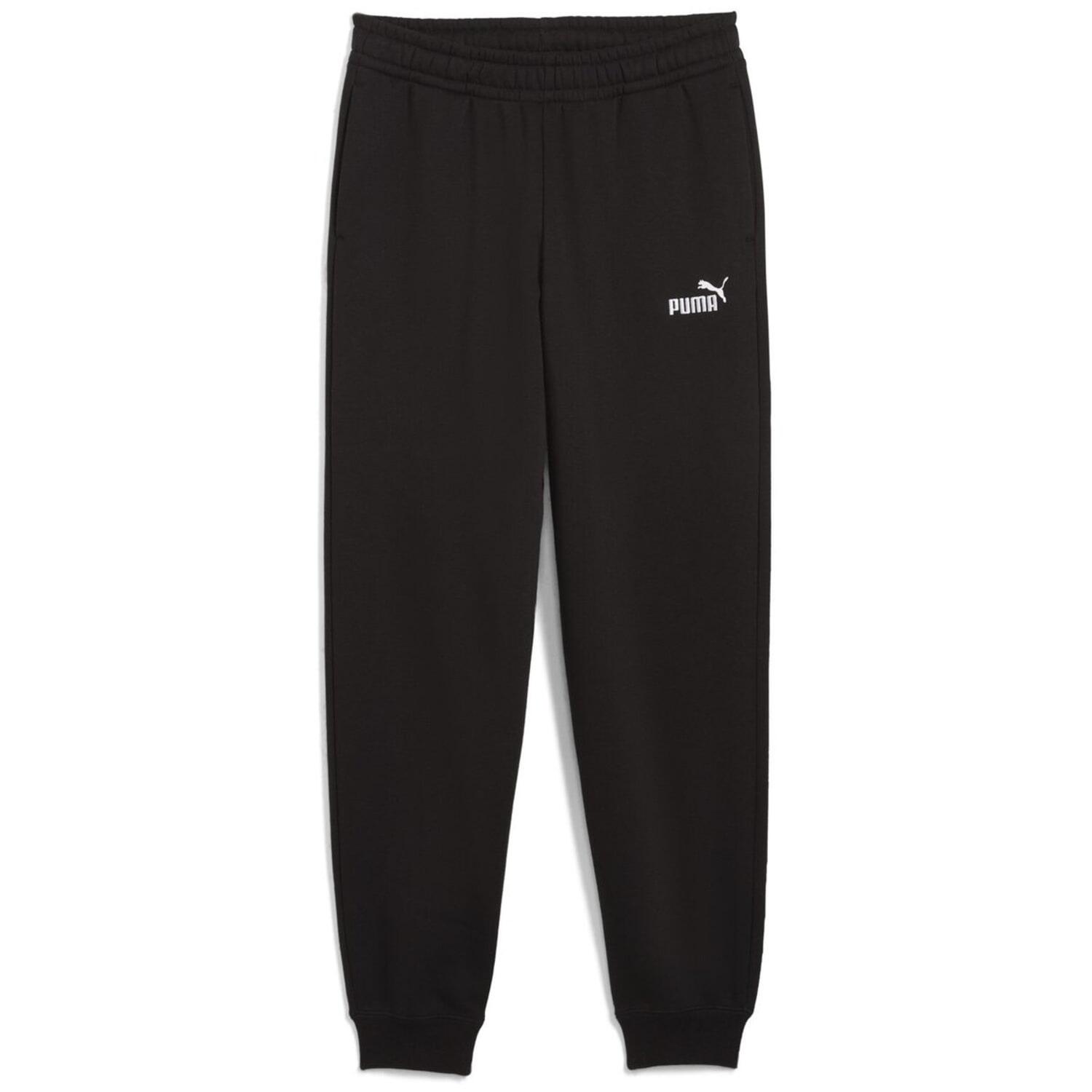 PUMA Trainingshose ESS NO. 1 LOGO SWEATPANTS FL B Regular Fit, mit Eingrifftaschen, mit elastischem Bund