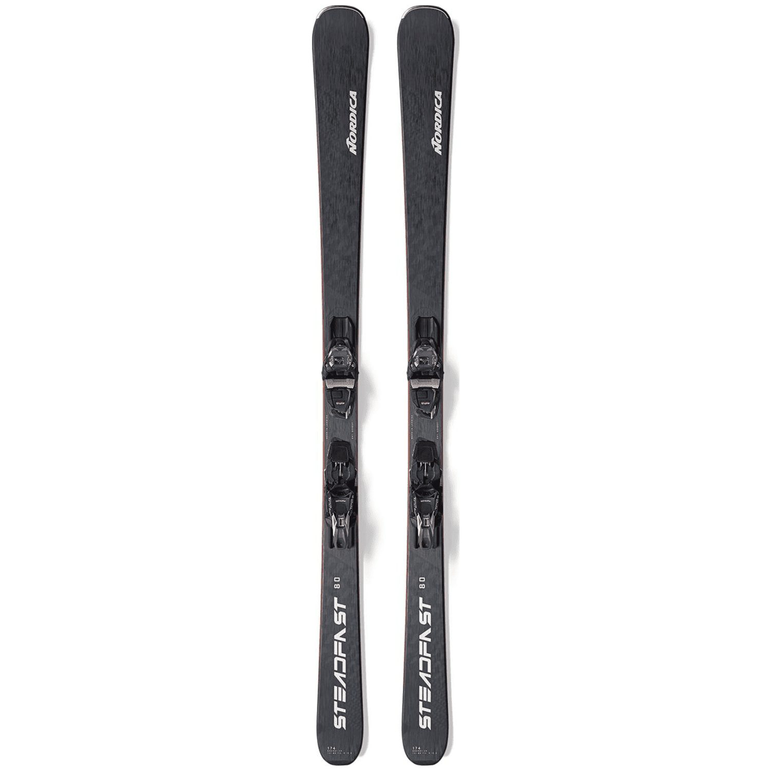 Nordica Steadfast 80 CA FDT All-Mountain Ski, schwarz, Gr. 168 cm