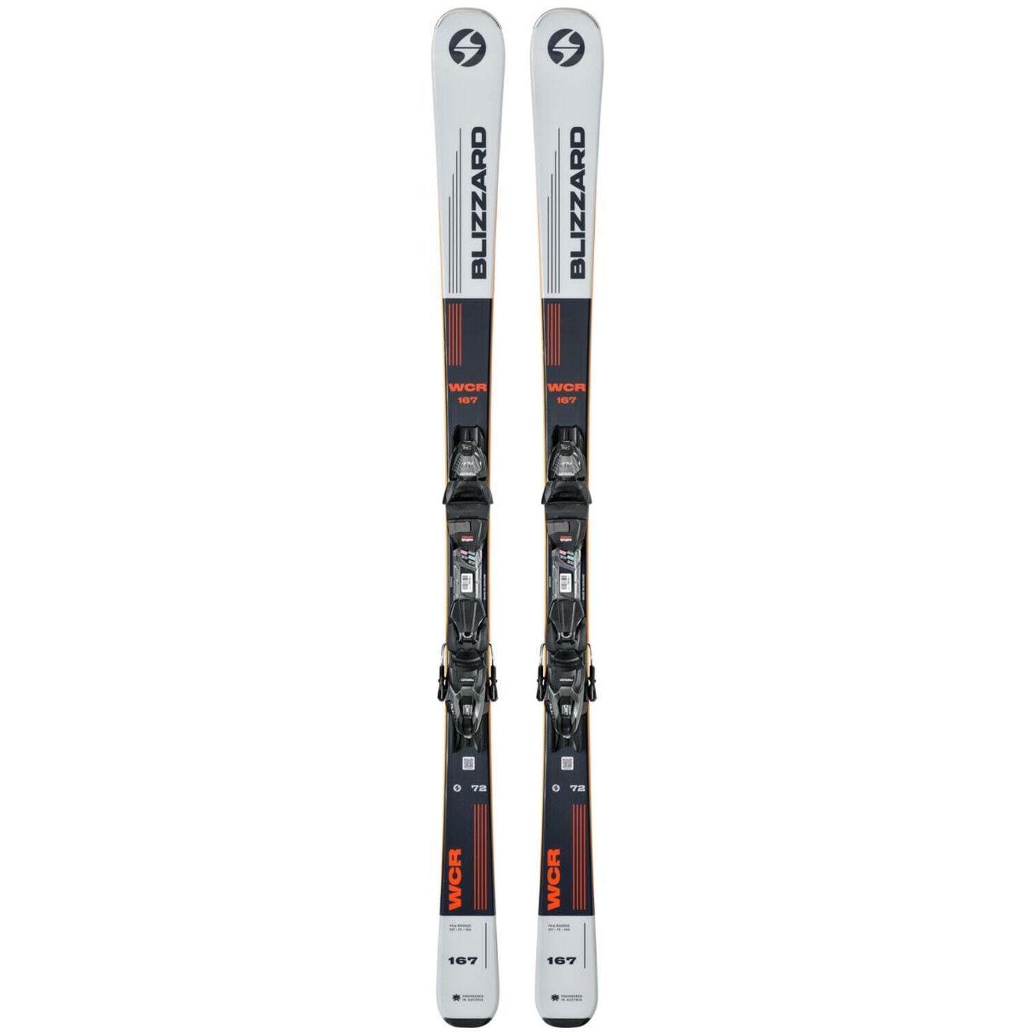 Blizzard WCR + Tlt10 Demo Herren All-Mountain Ski, grün, Gr. 167 cm