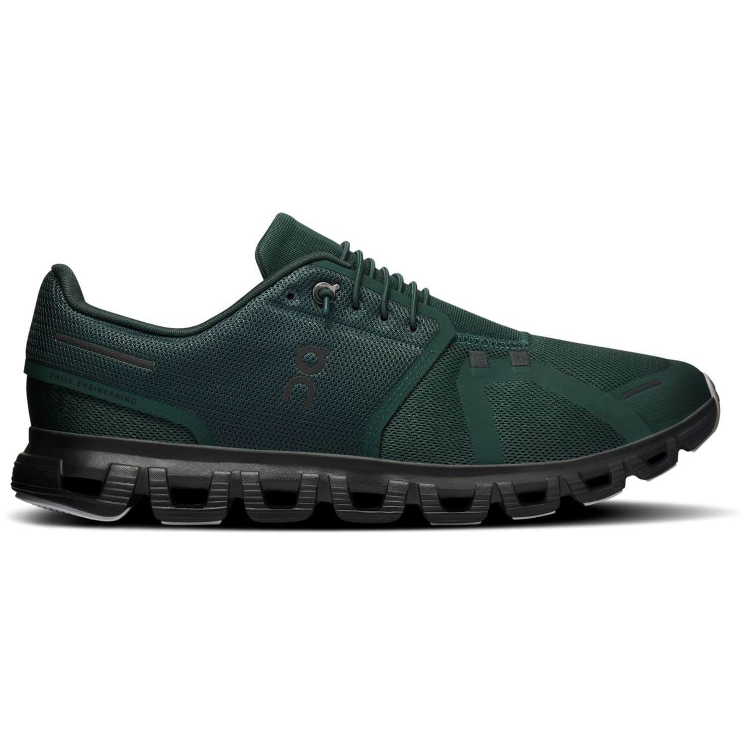 on ON - Cloud 6 - Grün Schnürschuh