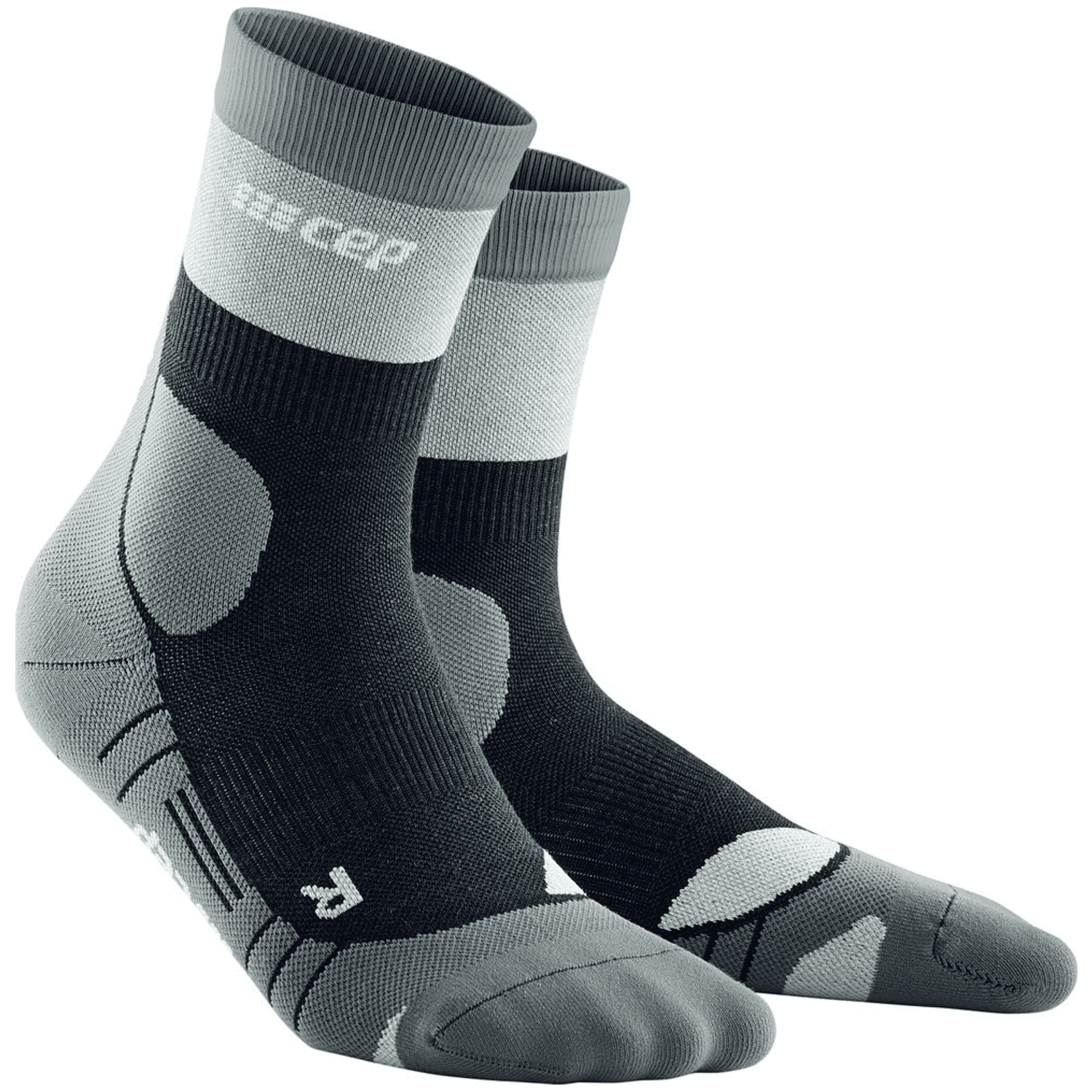 Cep Hiking Light Merino Mid-Cut Damen Socken, grau, Gr. II