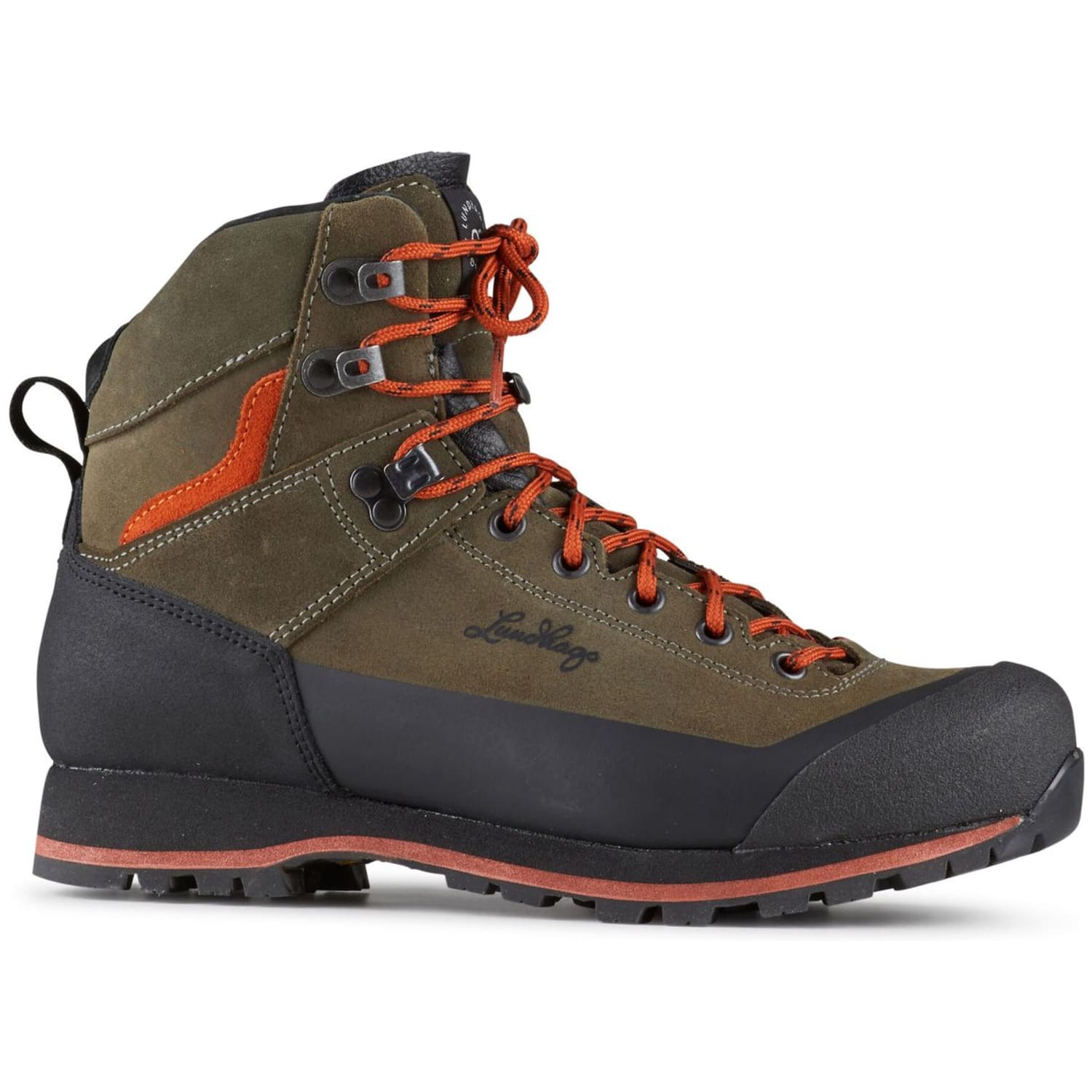 Lundhags Bjerg Mid Schnürboots, grün, Gr. 47