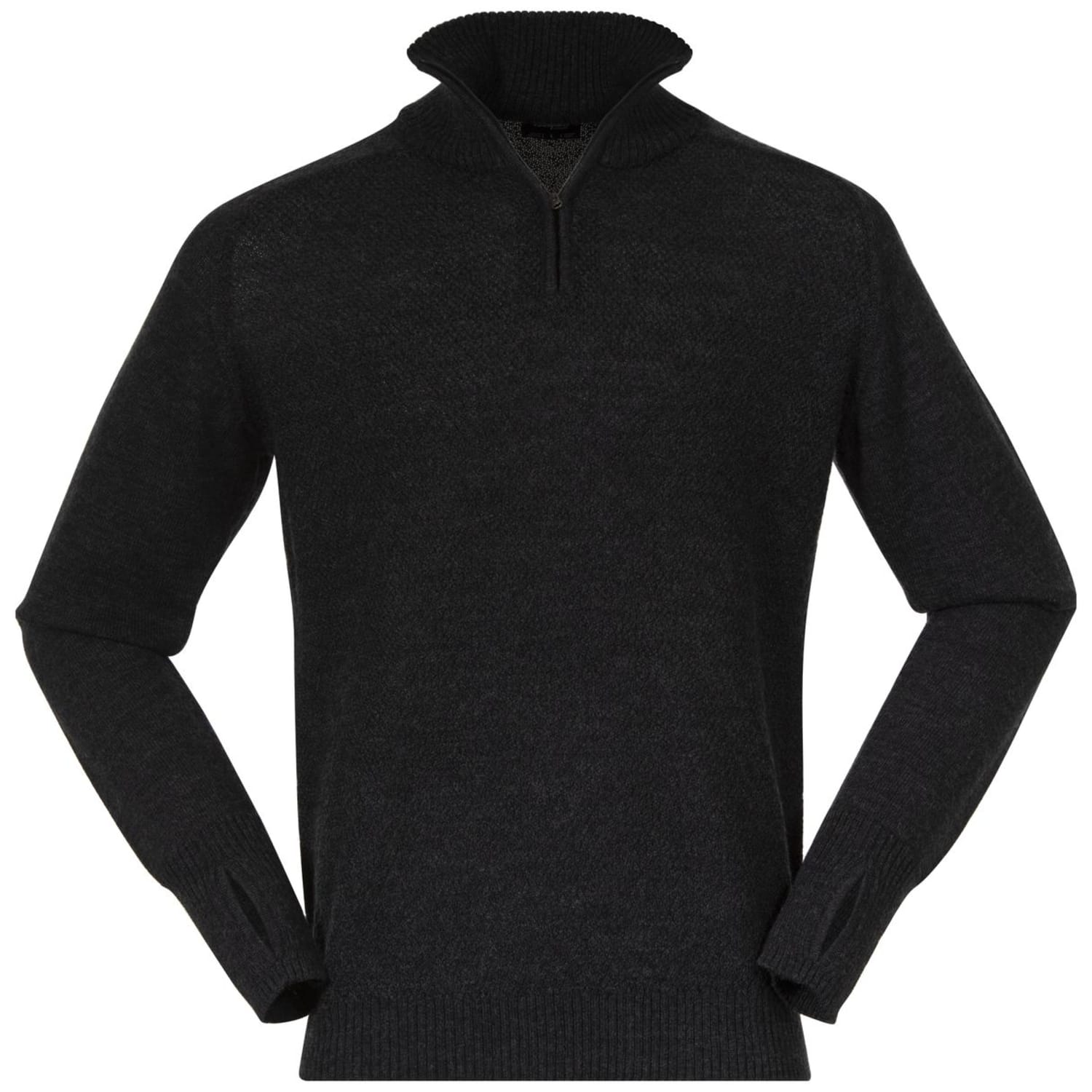 Bergans Ulriken Light Merino Herren Pullover, grau, Gr. M