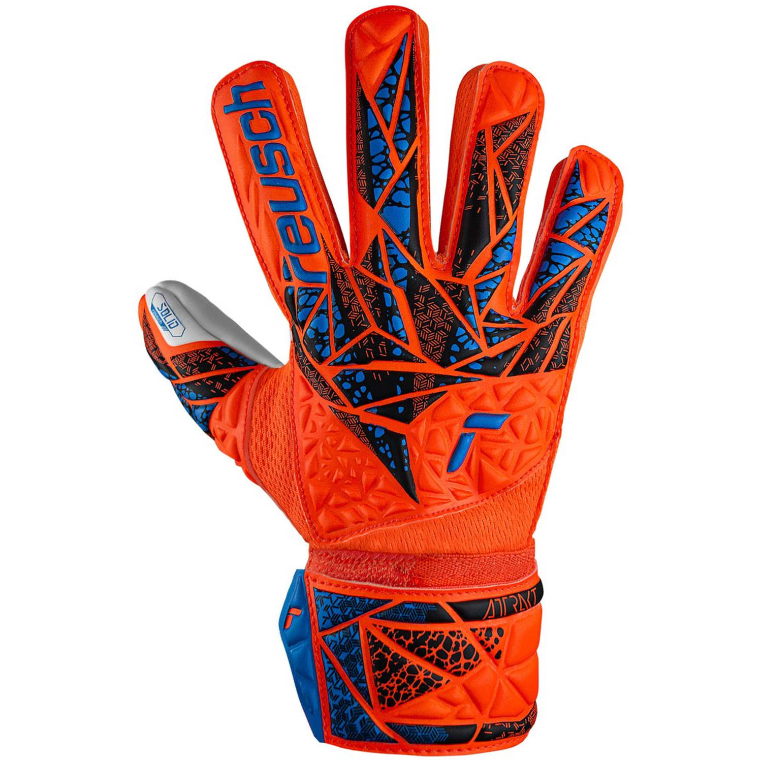 Reusch Torwarthandschuhe Attrakt Starter Solid Junior mit Negativ Cut