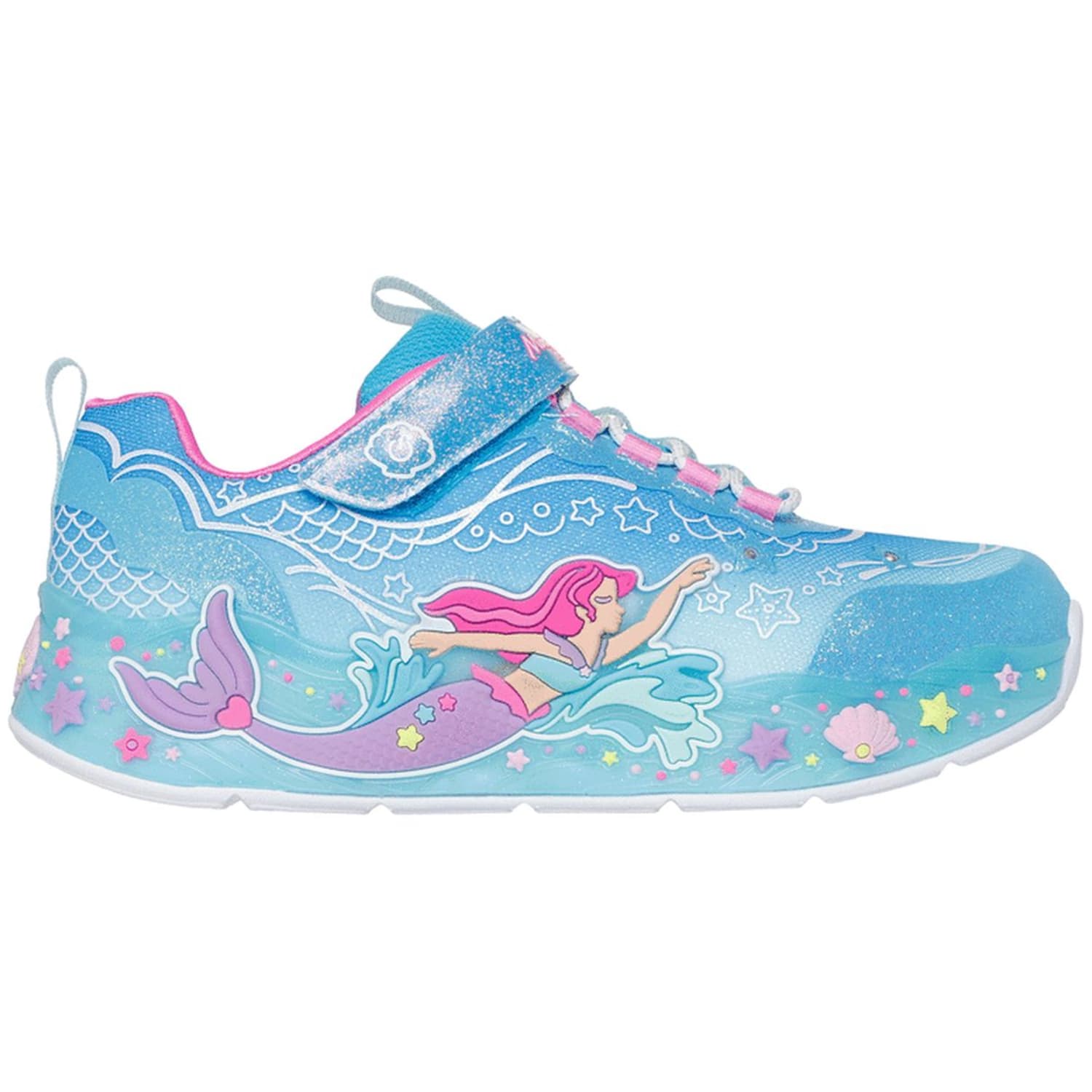S-Lights: Mermaid Dreams Kinder Sneaker, blau, Gr. 29 Image