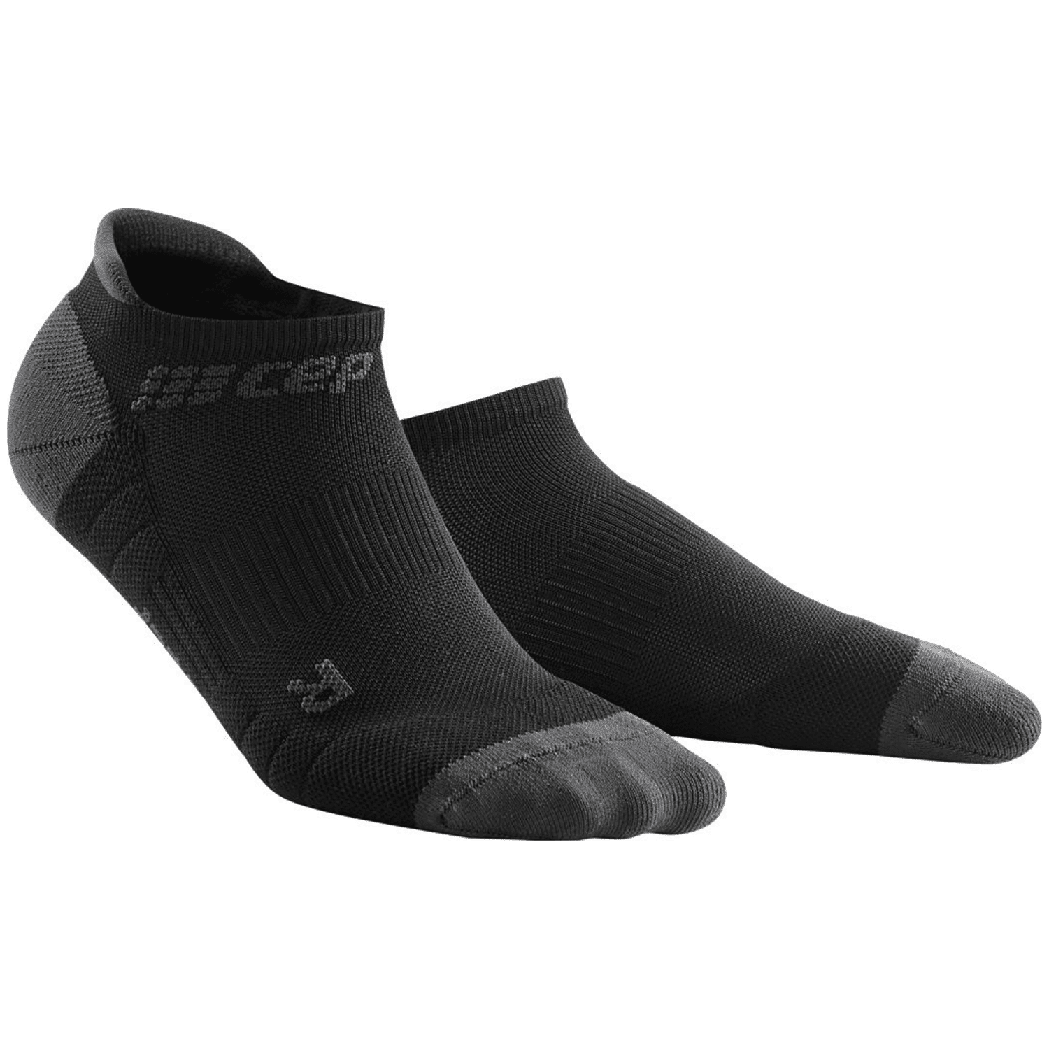 Cep Compression 3.0 No Show Herren Socken, schwarz, Gr. 48