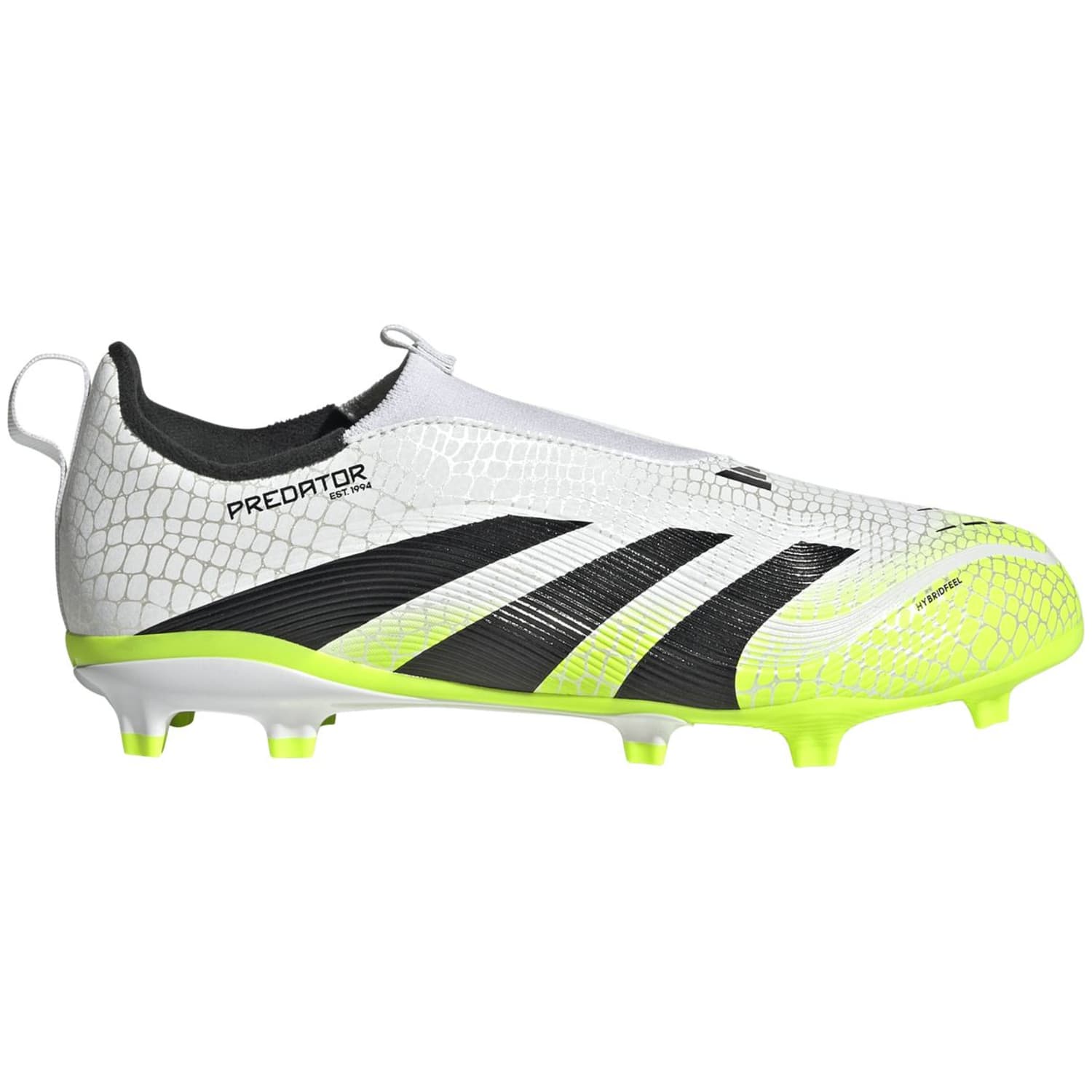Predator League Laceless FG/MG Kinder Fußballschuhe, weiß, Gr. 33 ½ Image