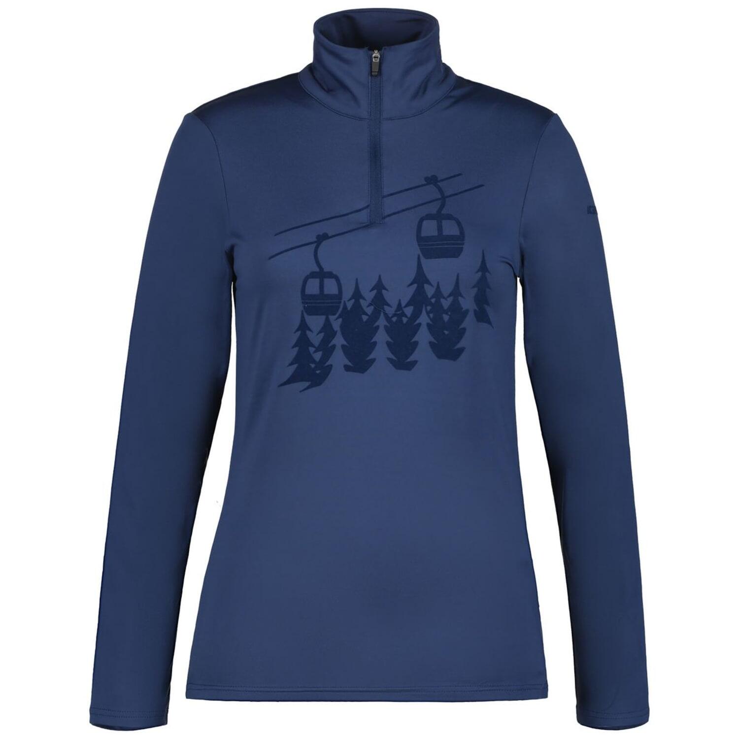 Ellenton Damen Rollkragenpullover, blau, Gr. XXL Image
