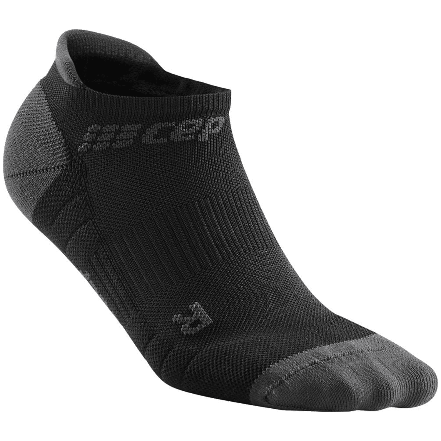 Cep Compression 3.0 No Show Damen Socken, schwarz, Gr. 43