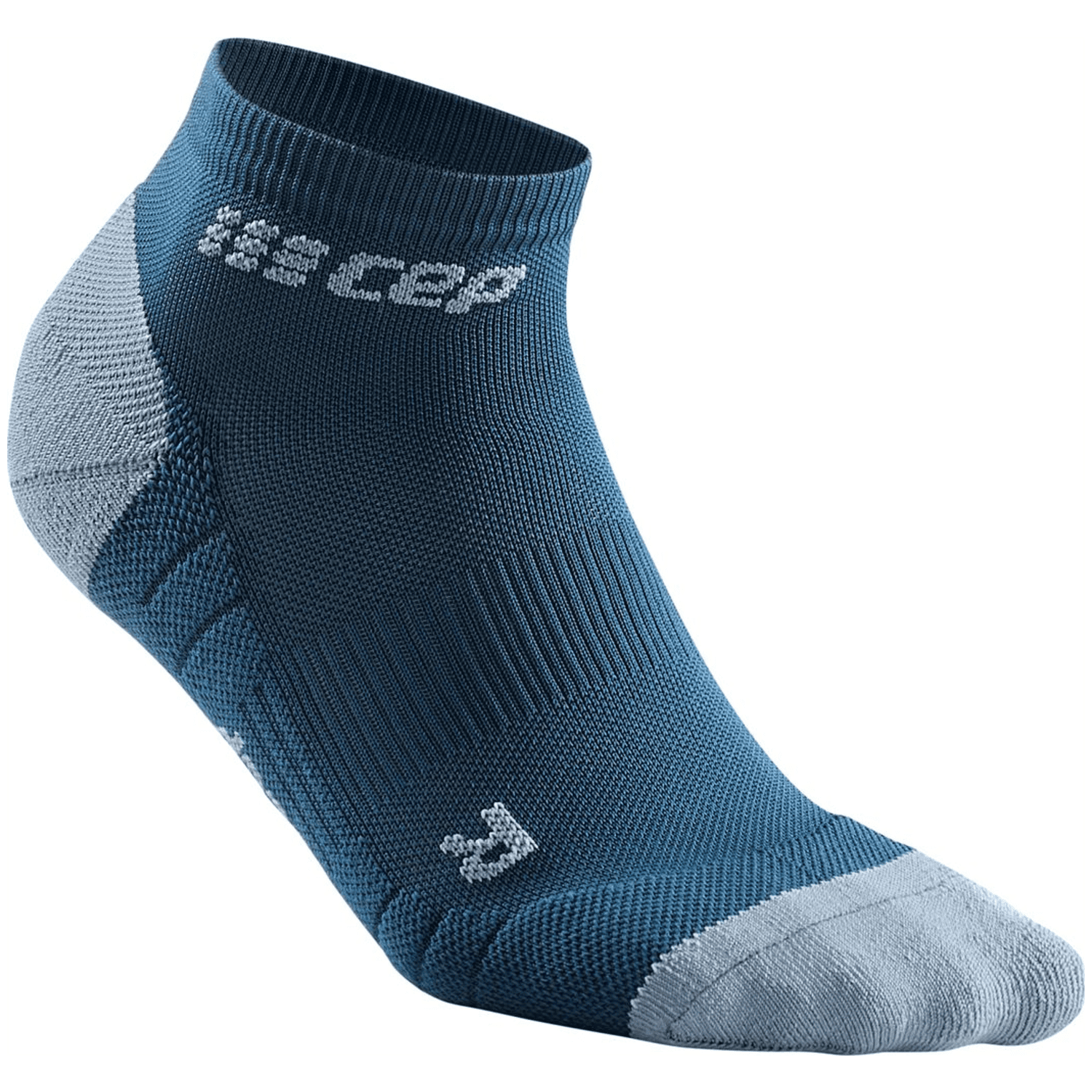 Cep Compression 3.0 Low-Cut Damen Socken, blau, Gr. 37