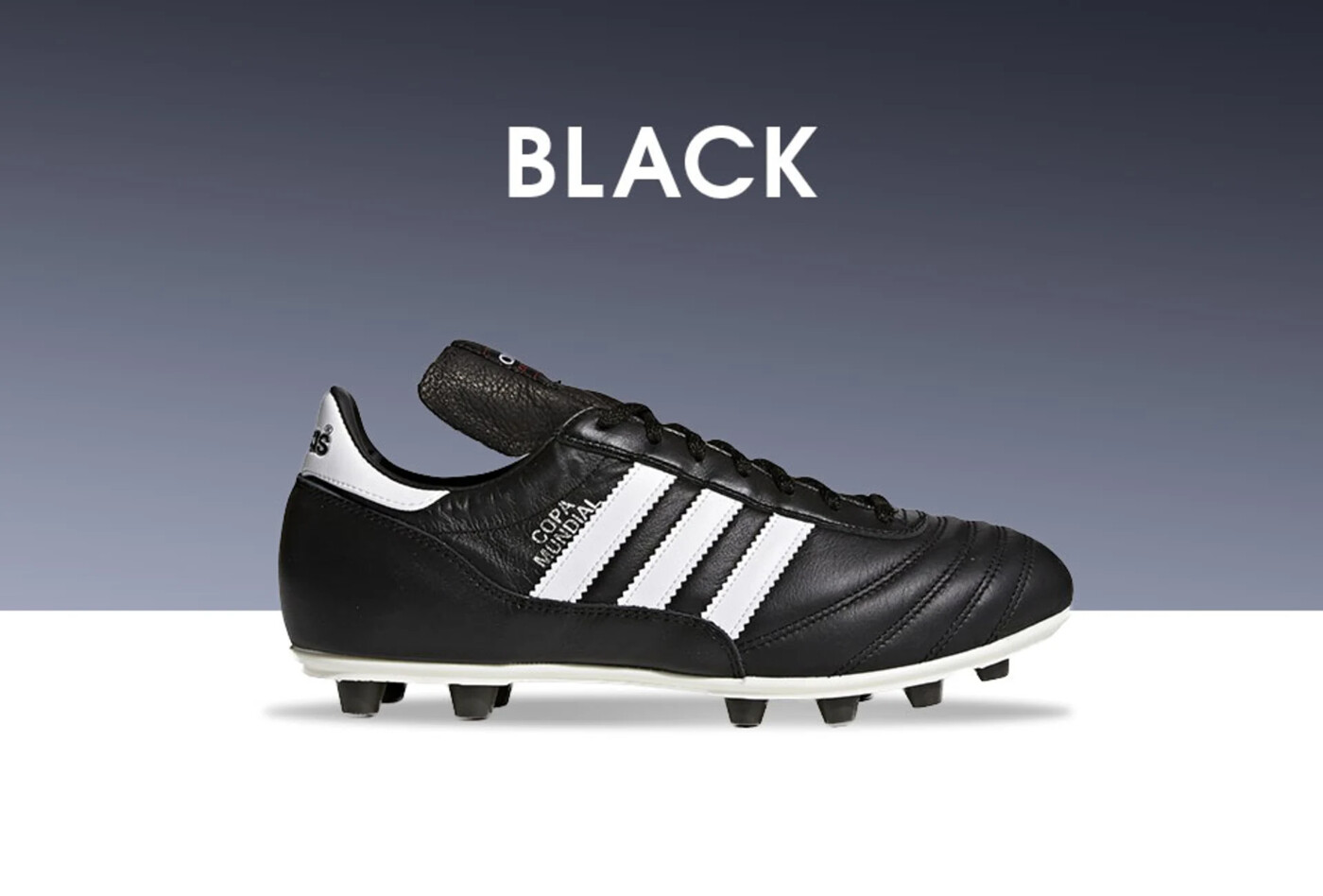 Schwarze Fußballschuhe