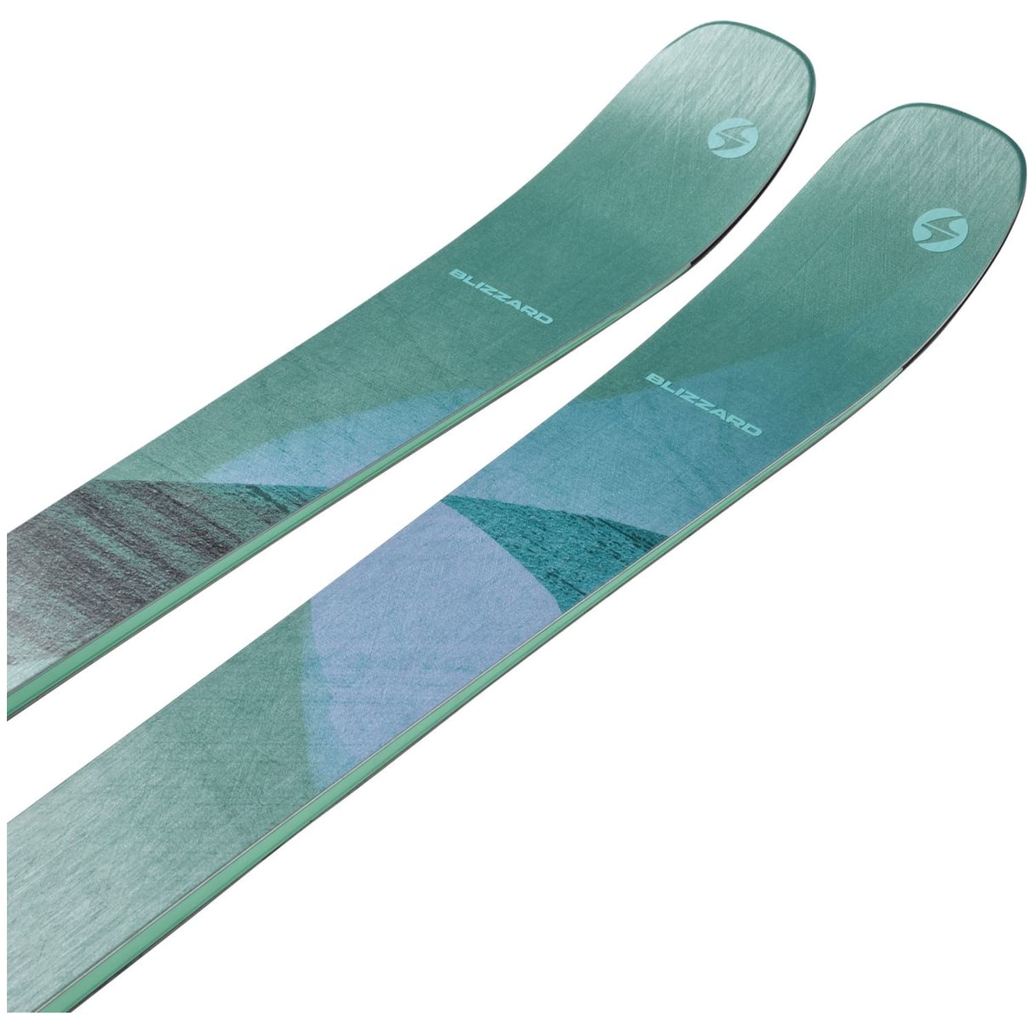 Blizzard Pearl 84 Damen Freeride Ski, grün, Gr. 152 cm