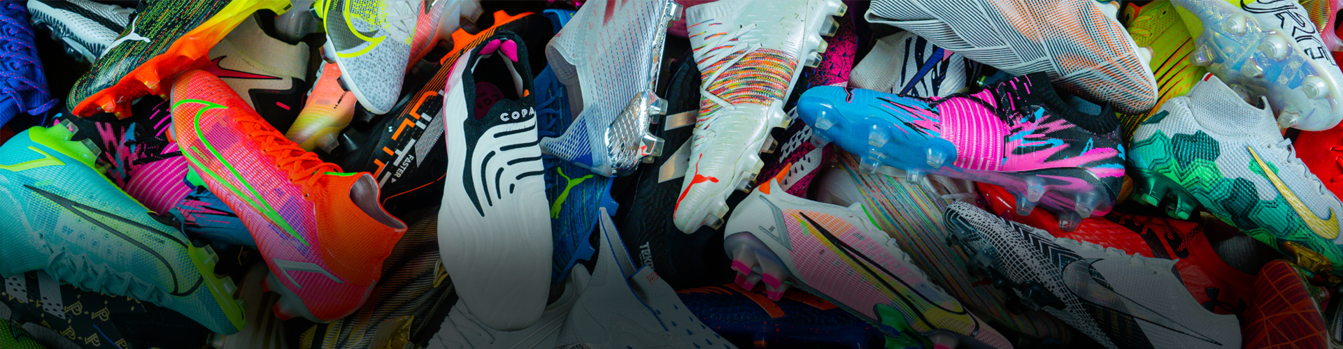 Football boots collection