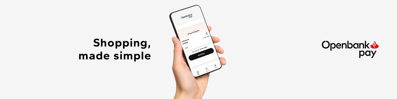Rechnungskauf Banner Openbank Pay