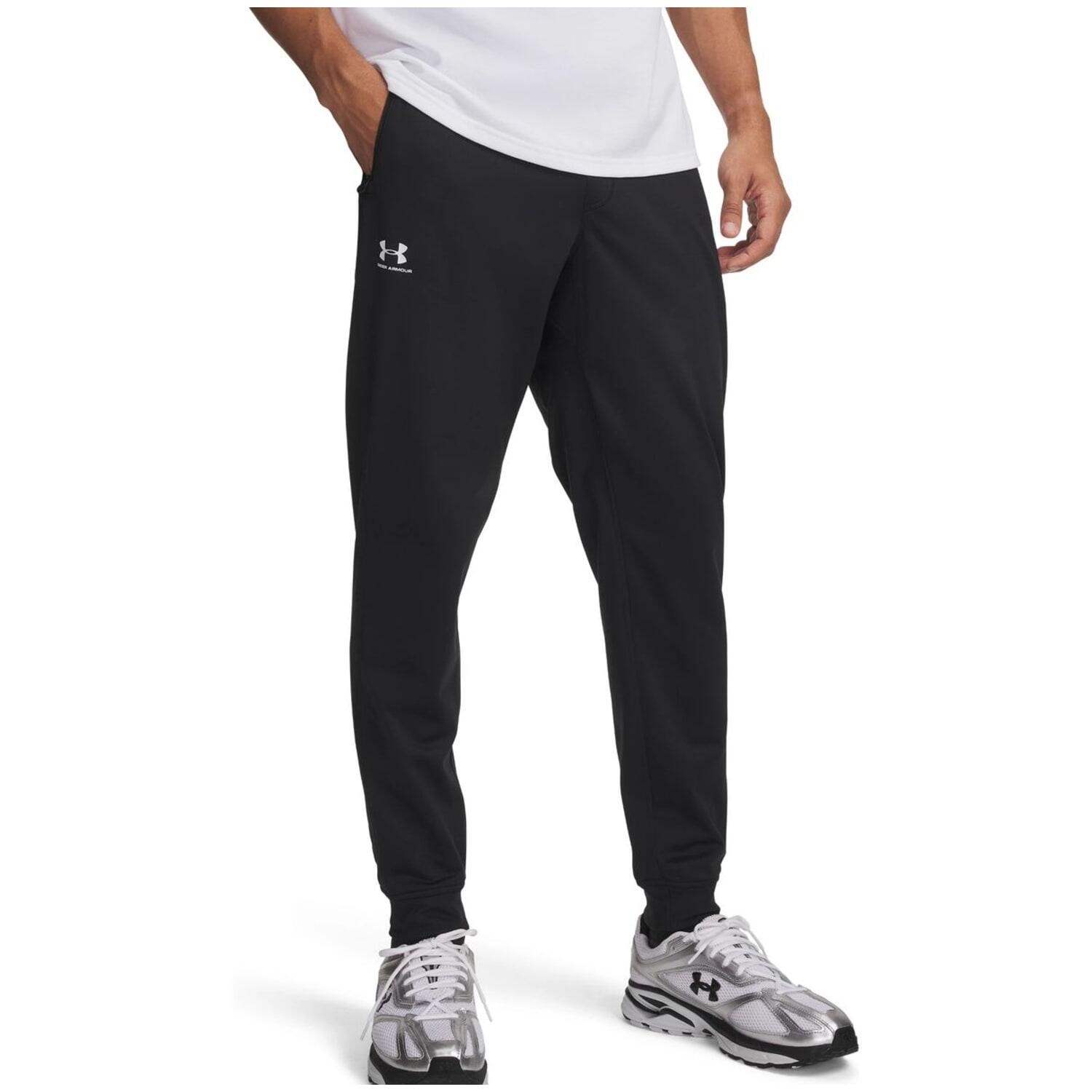 Under Armour Sportstyle Tricot Herren Trainingshose, schwarz, Gr. L