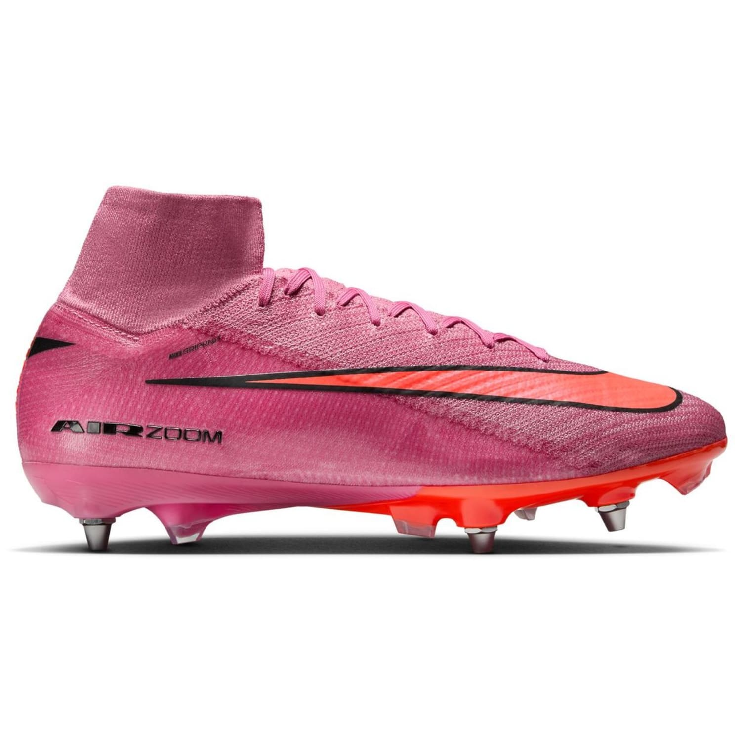Mercurial Superfly 10 Elite SG High- Herren Fußballschuhe, rosa, Gr. 42 ½