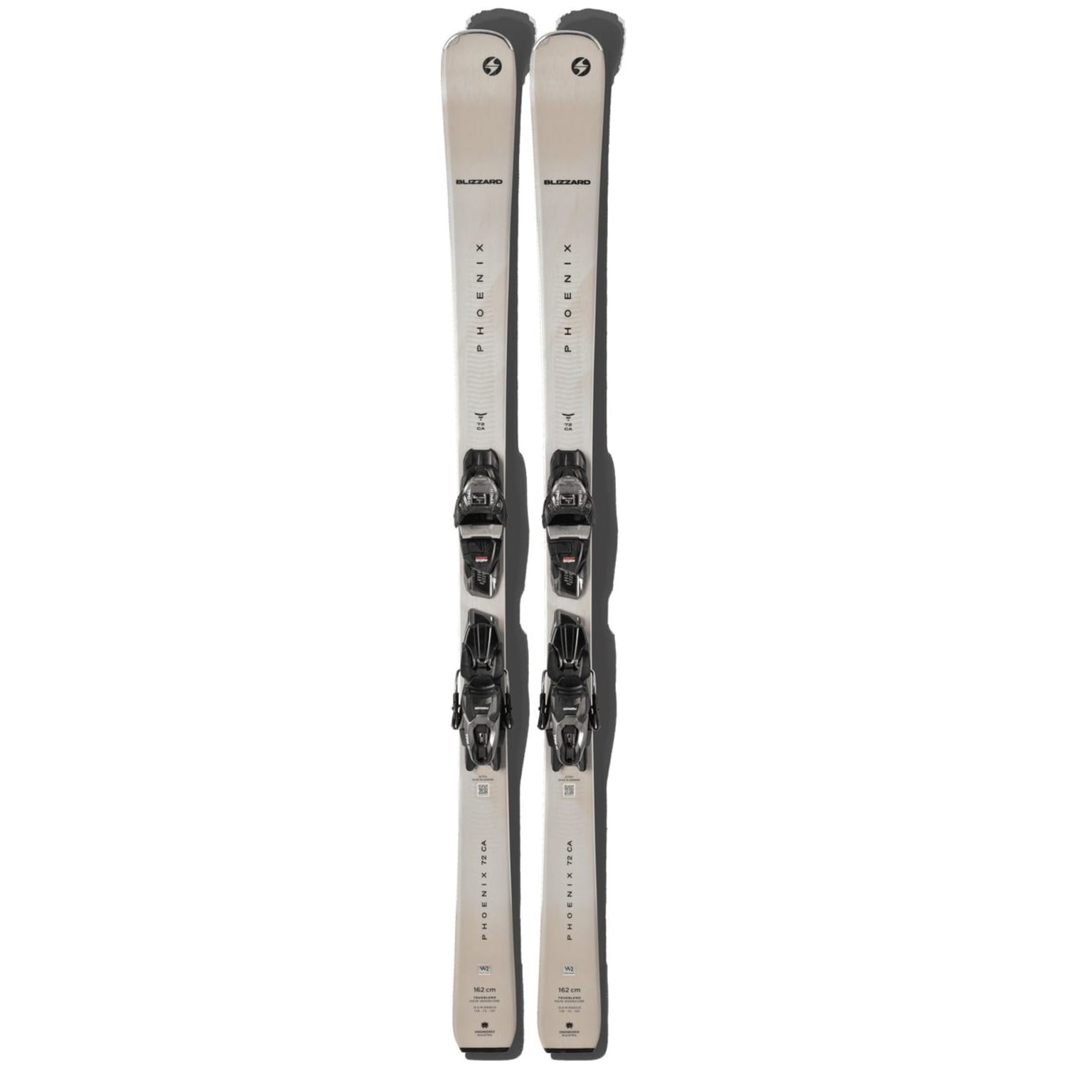 Blizzard Phoenix 72 CA + Tpc11 Demo Damen All-Mountain Ski, braun, Gr. 150 cm
