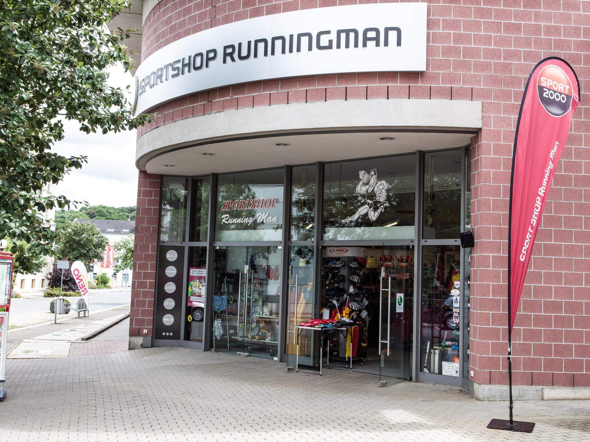 SPORT SHOP Running Man Crimmitschau