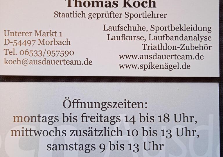 Koch Ausdauersport Morbach