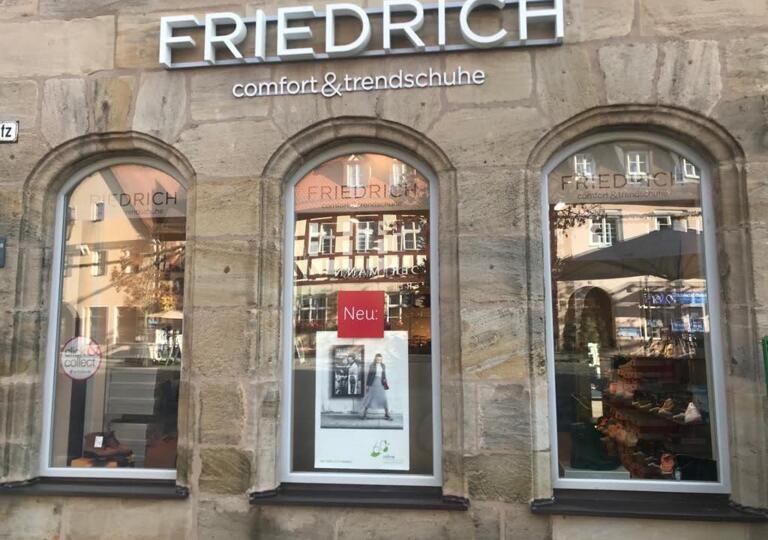 Friedrich Comfort- und Trendschuh; Lauf Marktplatz Lauf a.d. Pegnitz
